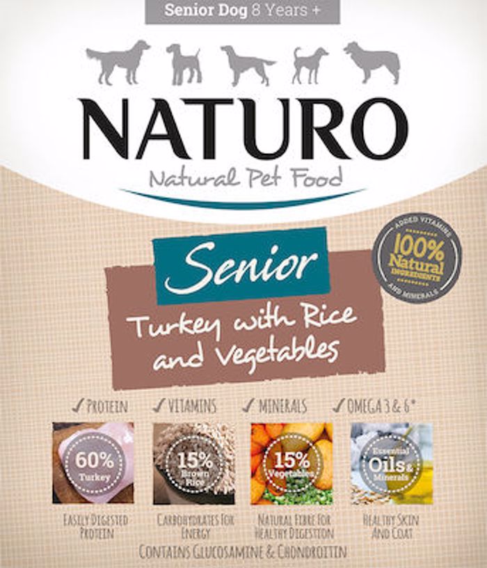 NATURO uGI TROFI SKuLOu SENIOR TURKEY 400gr